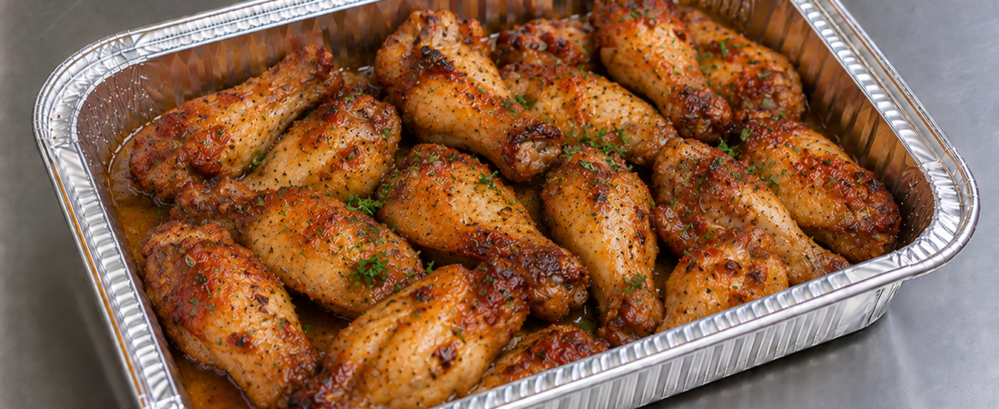 Alitas al horno