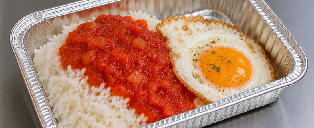 Arroz a la cubana